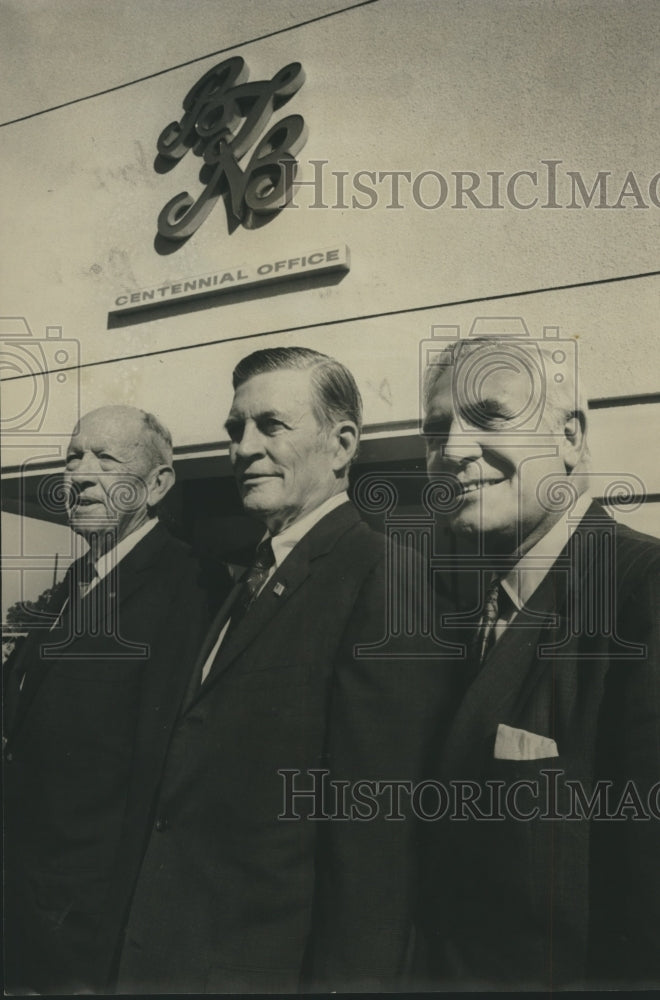 1971 Press Photo Birmingham Trust National Bank - Sidney Smyer, Others - Historic Images