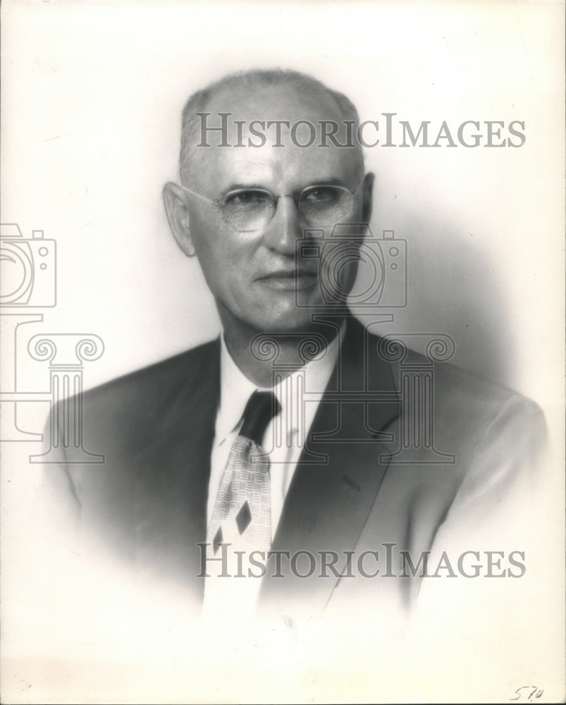 1962 Press Photo C. M. Kilian, Warrior-Tombigbee Development Association - Historic Images