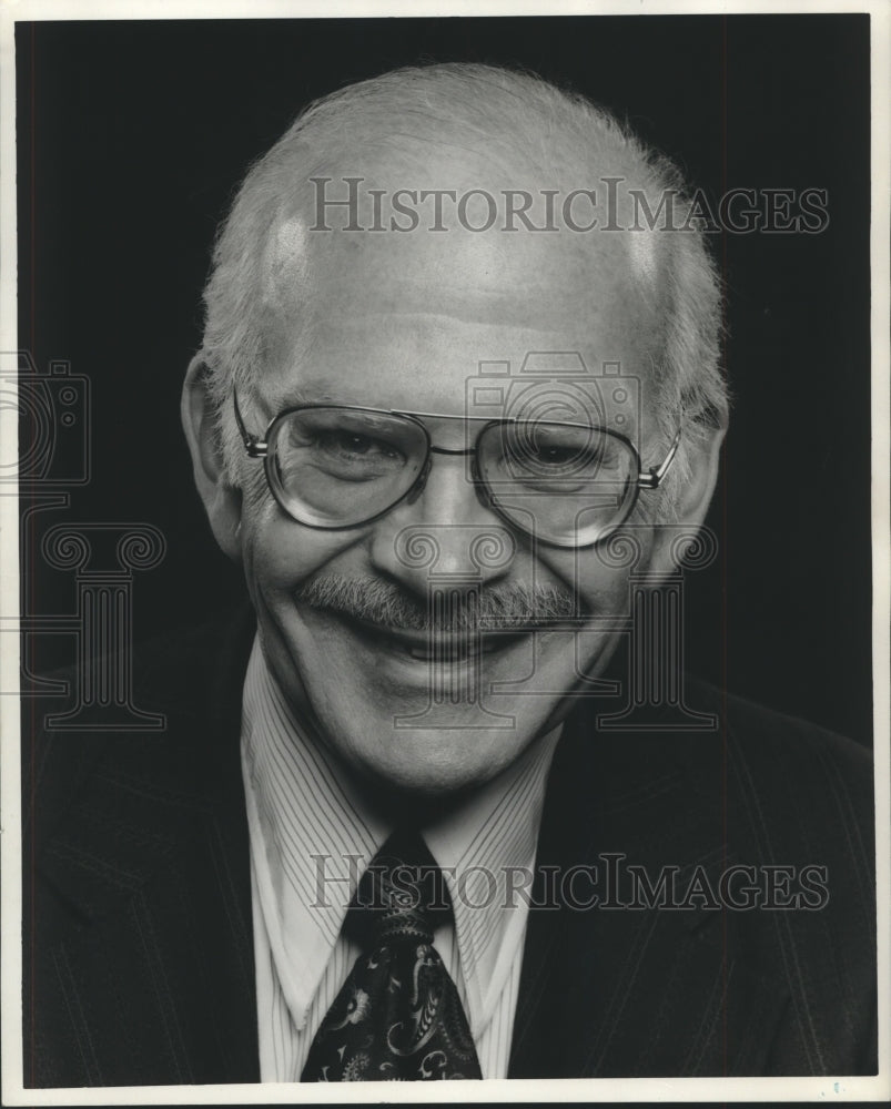 1980 John Springer of public relations - Historic Images