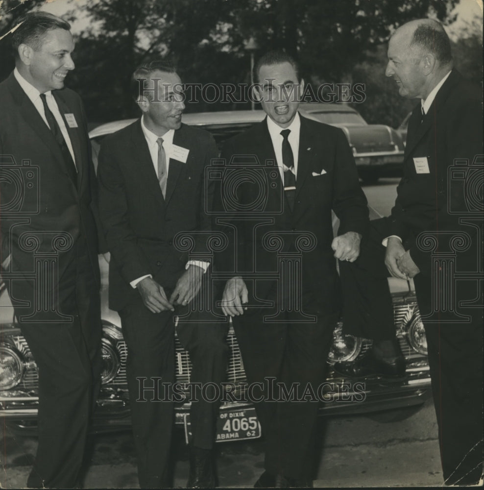 1962, Governor-Nominate George Wallace with Others at Event - Historic Images