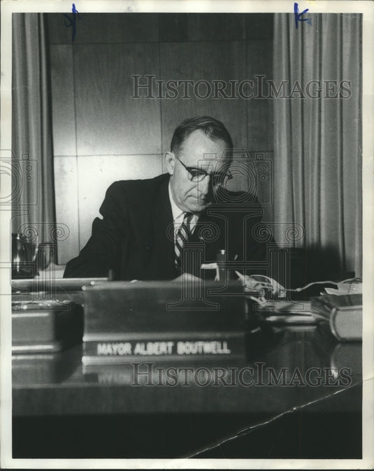 1967, Birmingham, Alabama Mayor Albert Boutwell - abna40745 - Historic Images