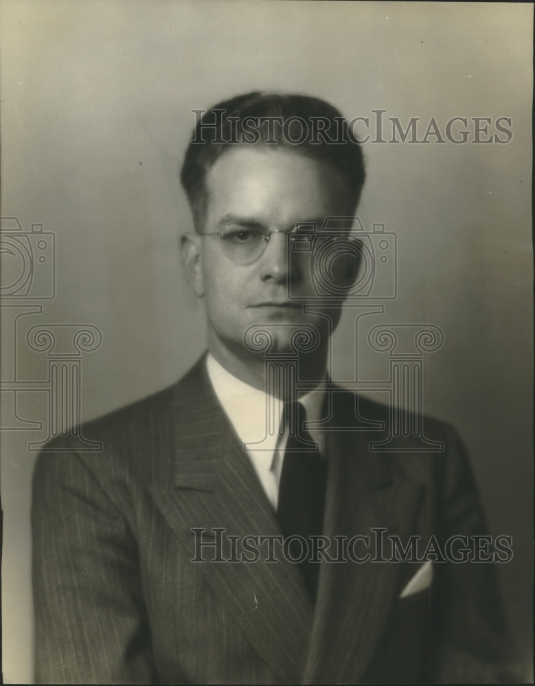 1945, John Maples, Secretary, Birmingham Trust and Savings Company - Historic Images