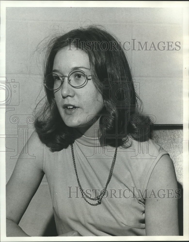 1974 Press Photo Attorney Margaret Marston, Juvenile Public Defender, Alabama - Historic Images