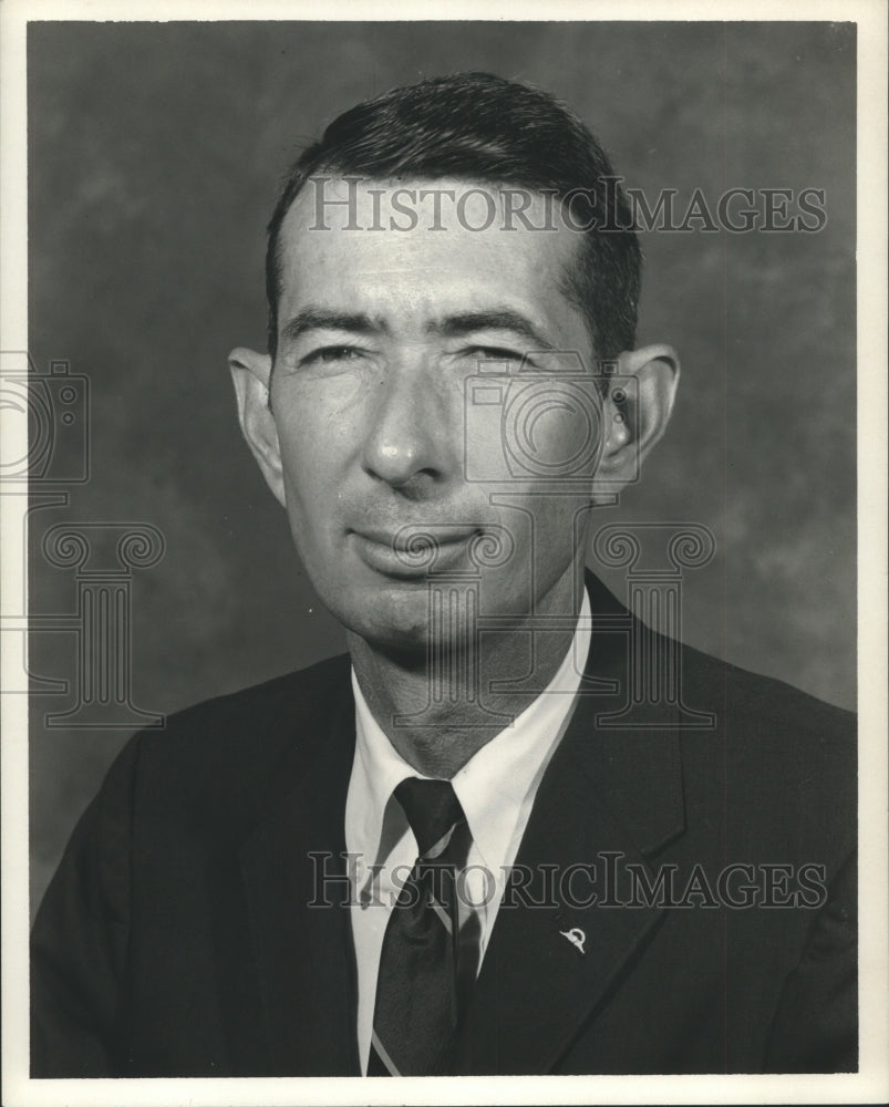 1968 Press Photo William P. (Billy) Land, Alabama Highway Department Chief - Historic Images