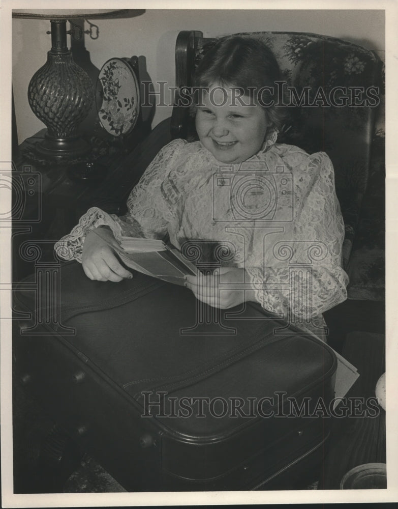 1985 Press Photo Valerie Lynn, Leukemia Patient - abna40860 - Historic Images