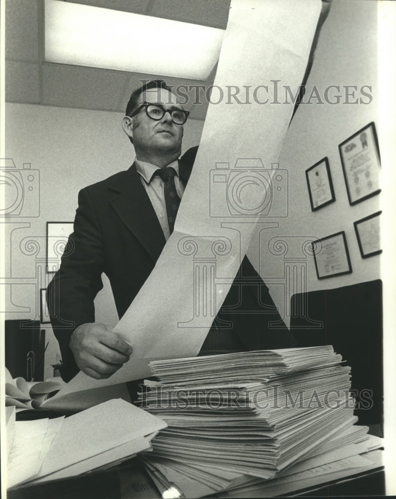 1979 John Parrish, Alabama Department Pensions and Security - Historic Images