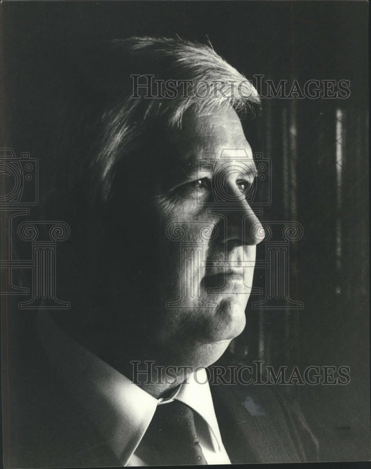 1981, James Parsons, former Birmingham Police Chief, Alabama - Historic Images