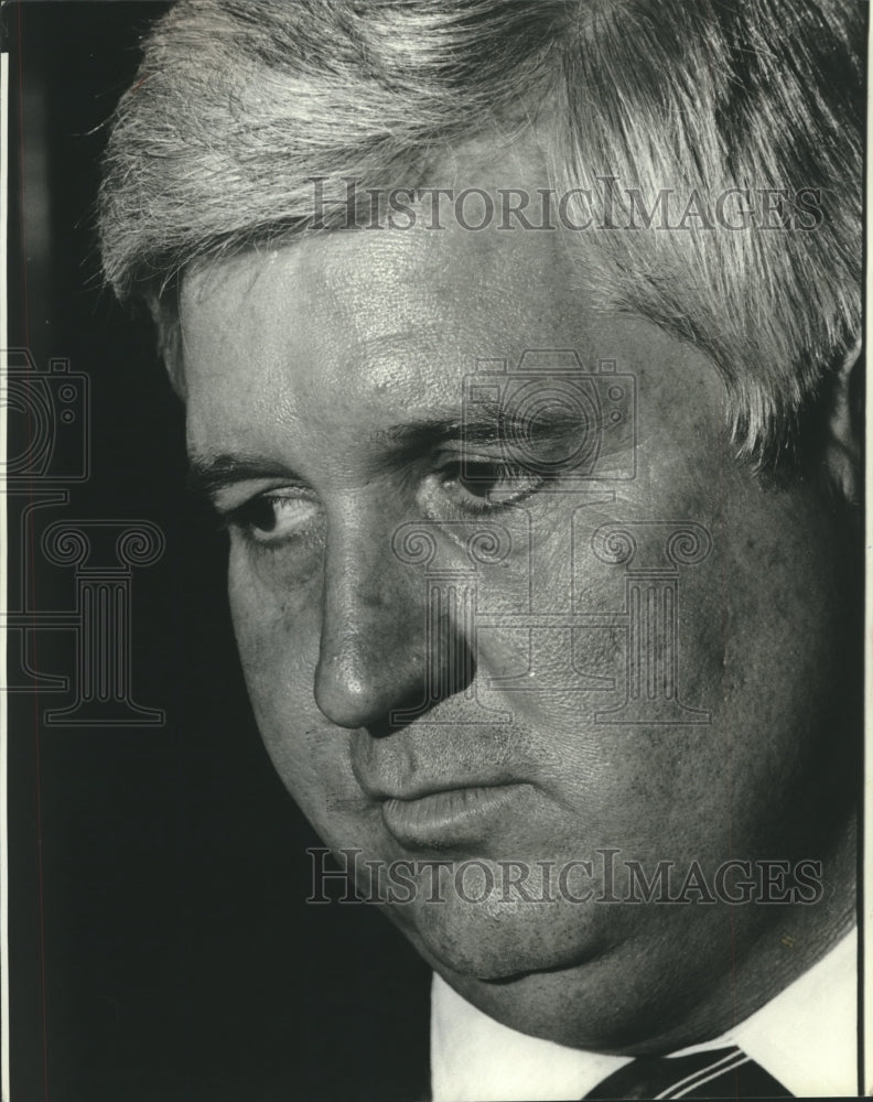 1981 James Parsons, former Birmingham Police Chief, Alabama - Historic Images