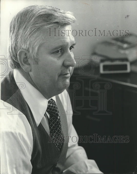 1978 James Parsons, Birmingham Police Chief, Alabama - Historic Images