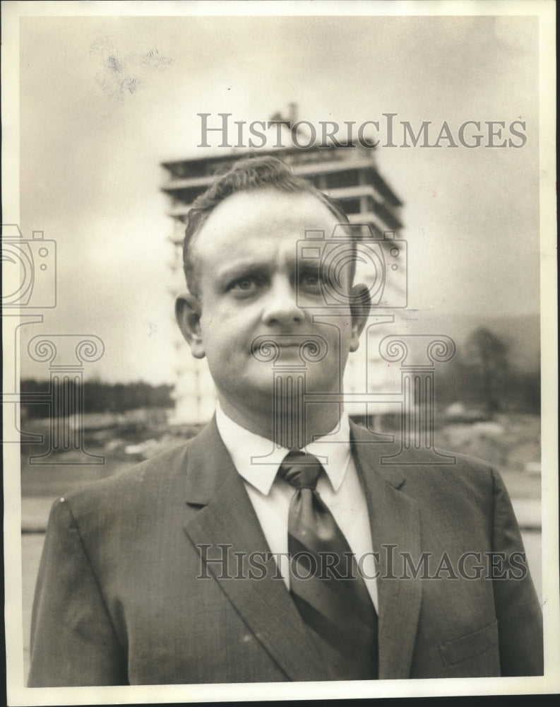 1970 Press Photo Charles Rowe, Business Manager Jax State - abna41028 - Historic Images