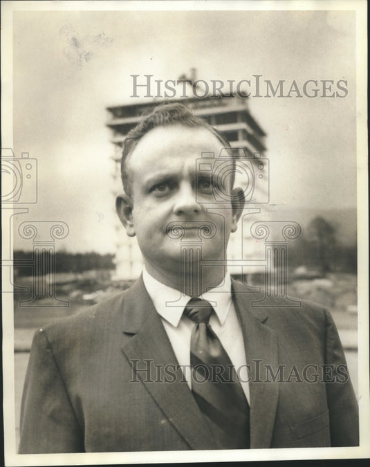 1970 Press Photo Charles Rowe, Business Manager Jax State - abna41028 - Historic Images