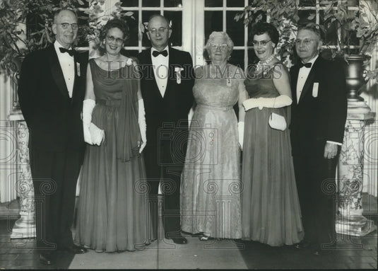 1962 Press Photo Birmingham Symphony Orchestra Patrons gathered at Country Club - Historic Images