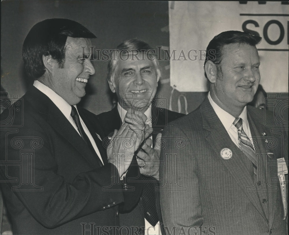 1983 A. G. Trammell and new officers of Alabama Labor Council - Historic Images