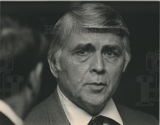 1983, A. G. Trammel at Alabama Labor Council meeting - abna41238 - Historic Images