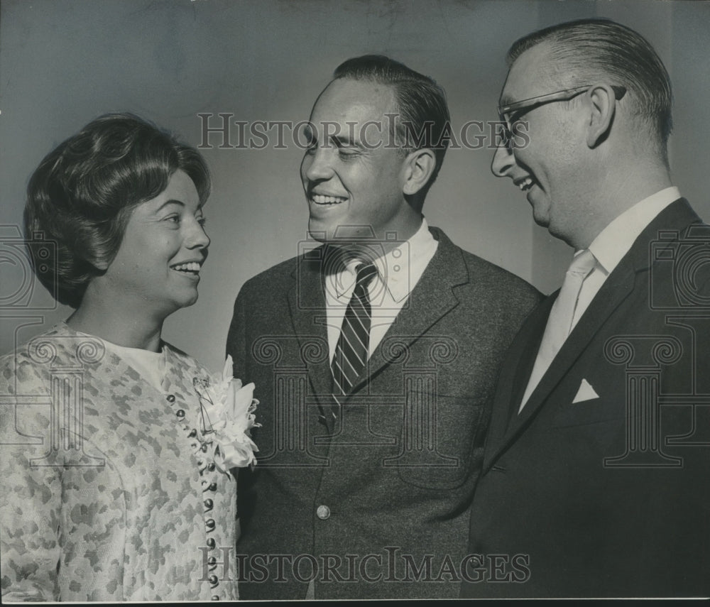 1966 Press Photo Celebrating the Actor's Theater's new home, Birmingham - Historic Images