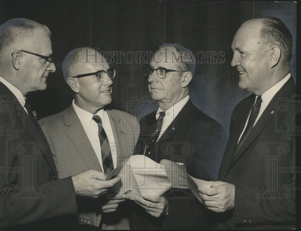 1965 Press Photo Auxiliary force proposed for Birmingham police force, Alabama - Historic Images