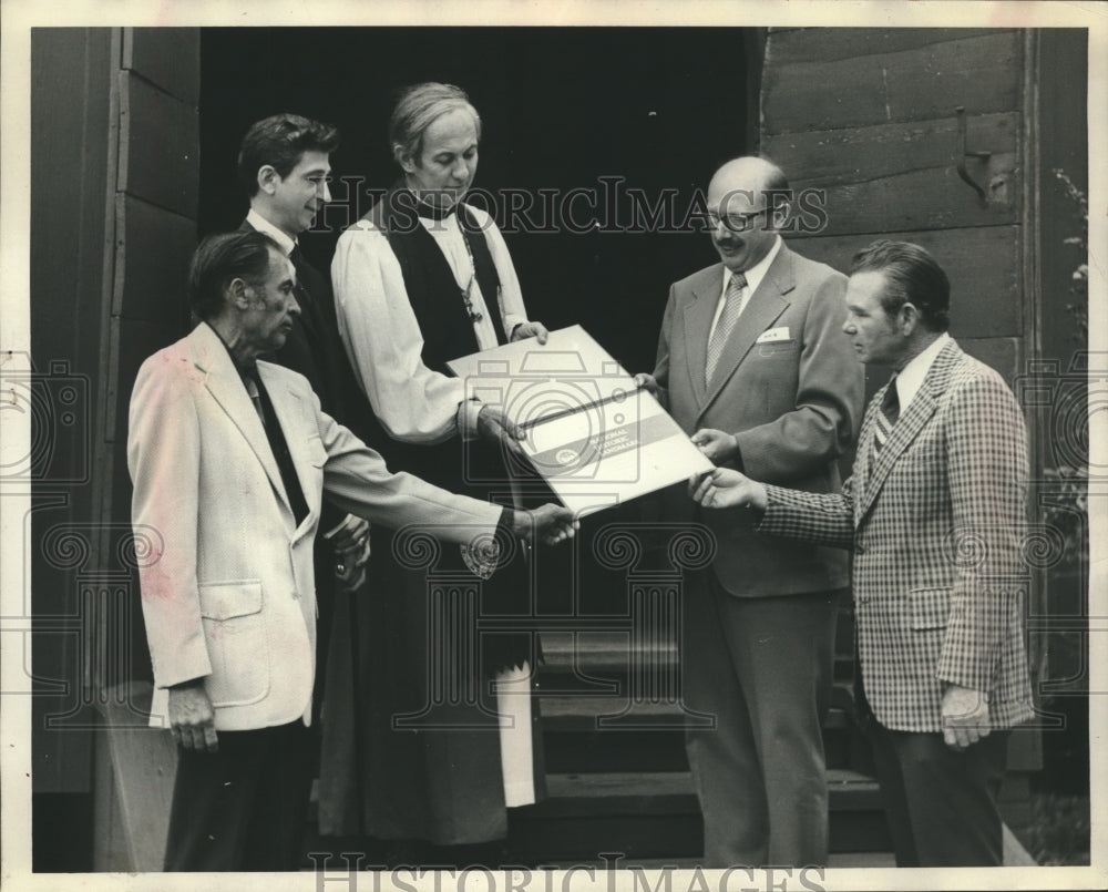 1974, Prairieville, Alabama Church Registered National Landmark - Historic Images