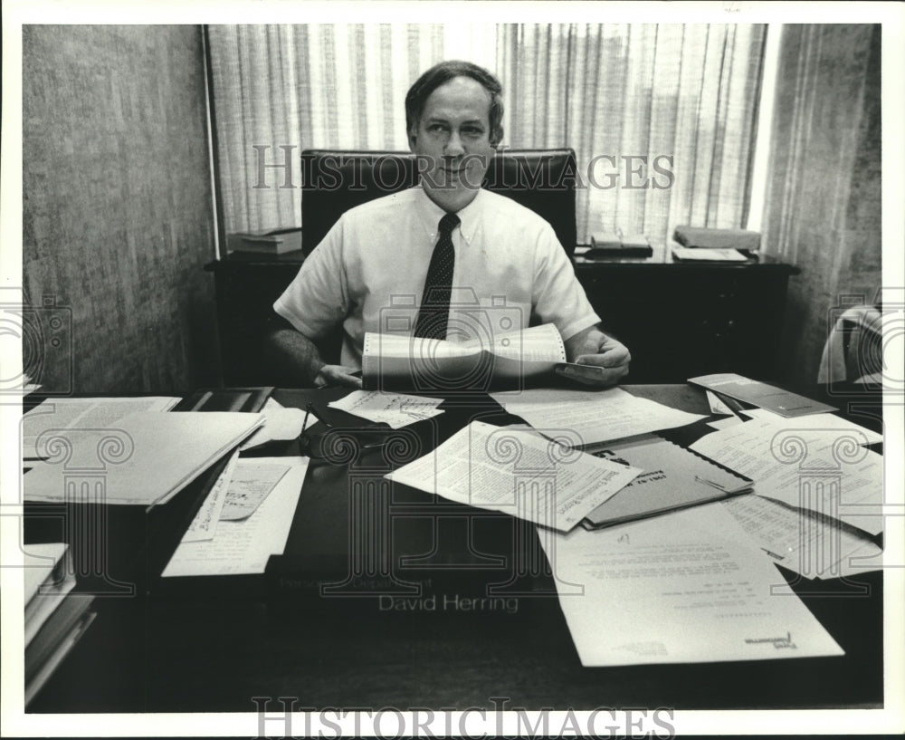 1981 David Herring, City Council, Alabama - Historic Images