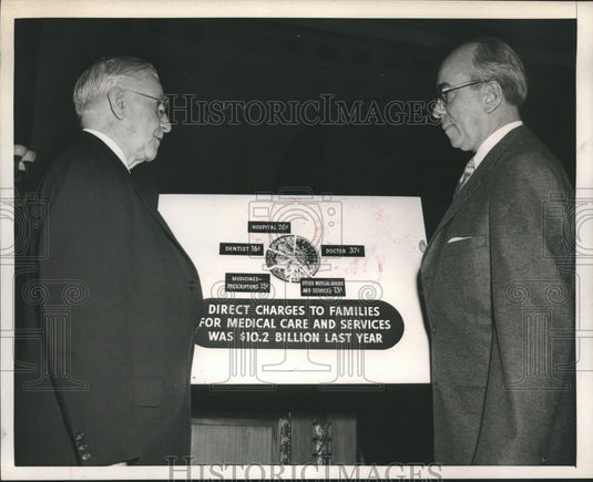 1954, Atomic Energy Commission - Lewis Straus and Charles Wolverton - Historic Images