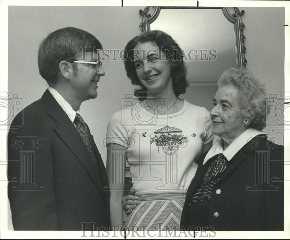 1976, M.H. Sterne Scholarship - Martha Jane Croft, Mrs. Mervyn Sterne - Historic Images