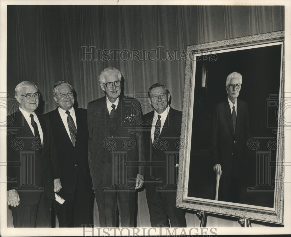 1990, University of Alabama - Dr. Bradford Wild and Others - Historic Images