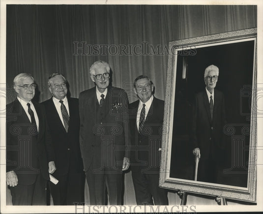 1990, University of Alabama - Dr. Bradford Wild and Others - Historic Images