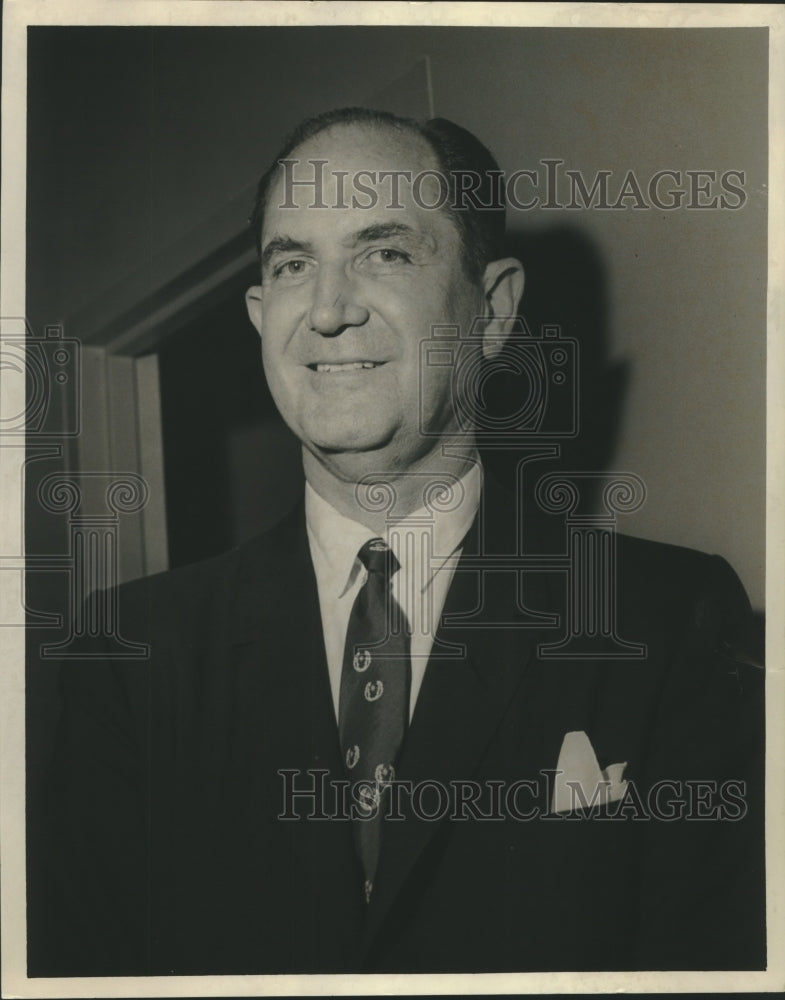 1964 Press Photo Elton B. Stephens, Founder of EBSCO Industries in Alabama - Historic Images
