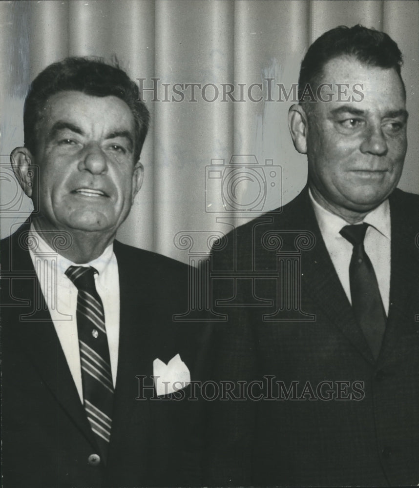 1967, J. Truett Payne, Claude Strother, Field trial judges, Alabama - Historic Images