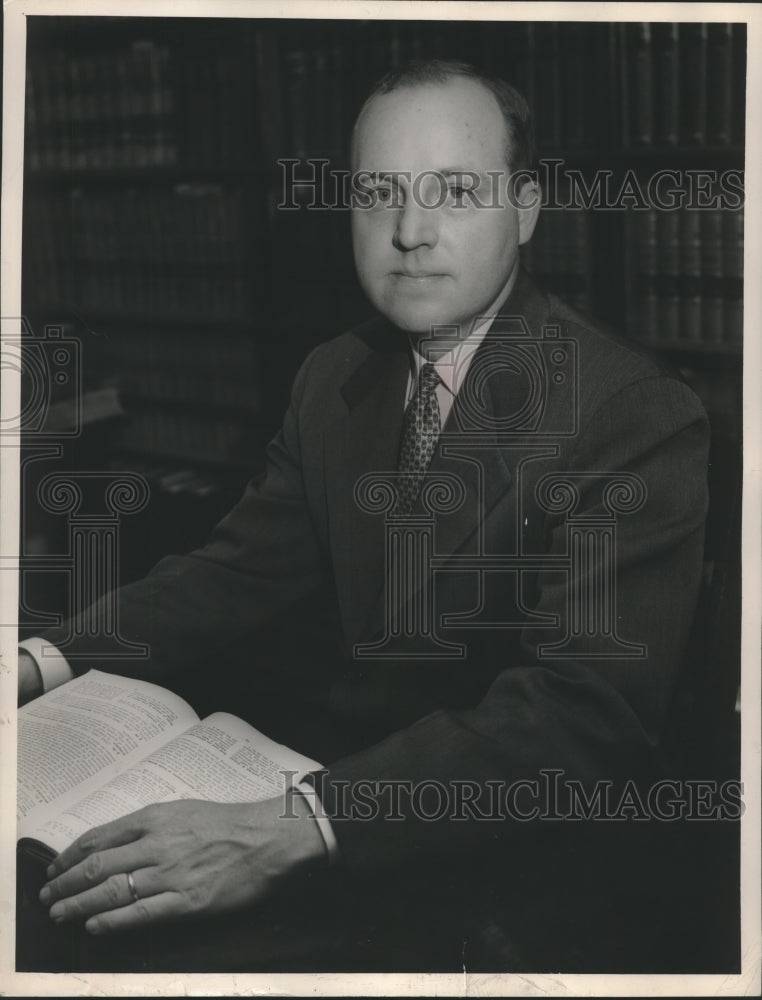 1954 Attorney and Lay Leader Joe Payne, Huntsville District, Alabama - Historic Images