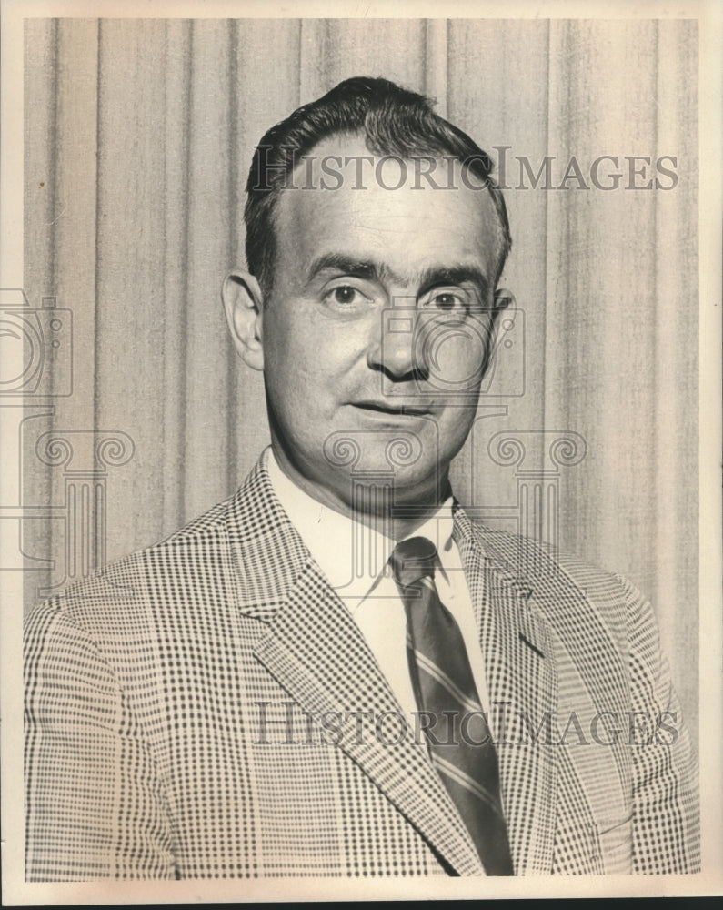 1968 Press Photo Dick Payson, Traffic and Highway Coordinator of Alabama-Historic Images