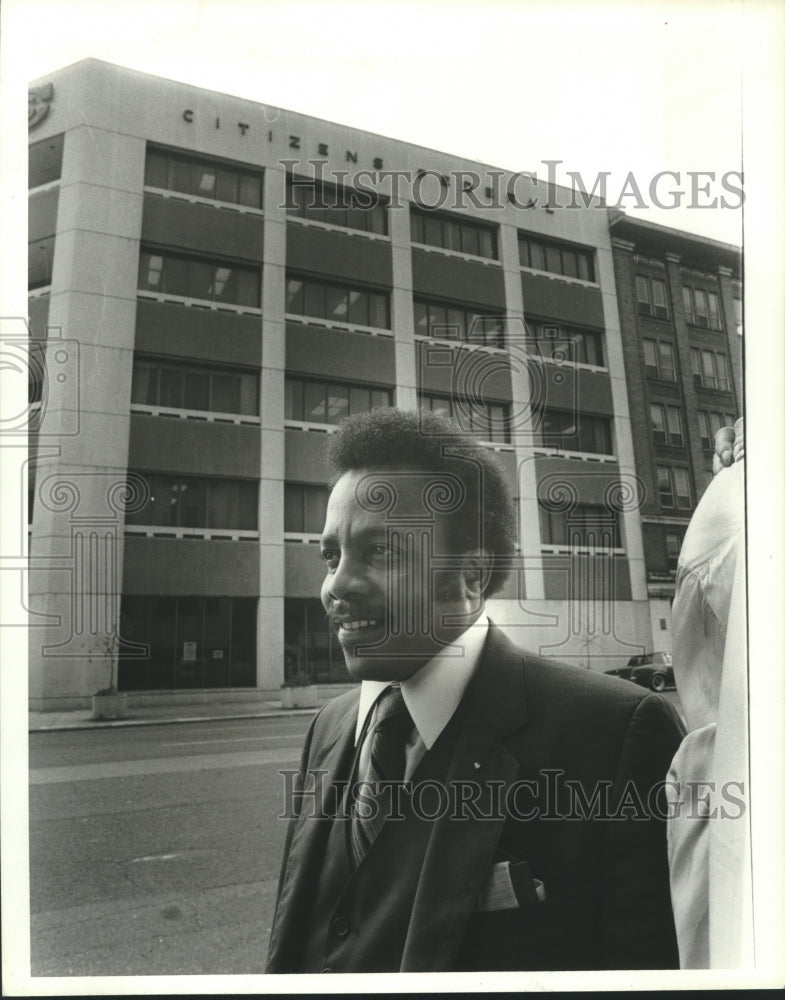 1982, Citizens Federal Savings and Loan manager Bunny Stokes, Alabama - Historic Images