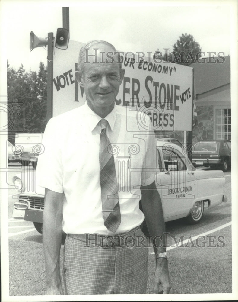 1982 Mercer Stone, in 2nd congressional district race, Alabama - Historic Images