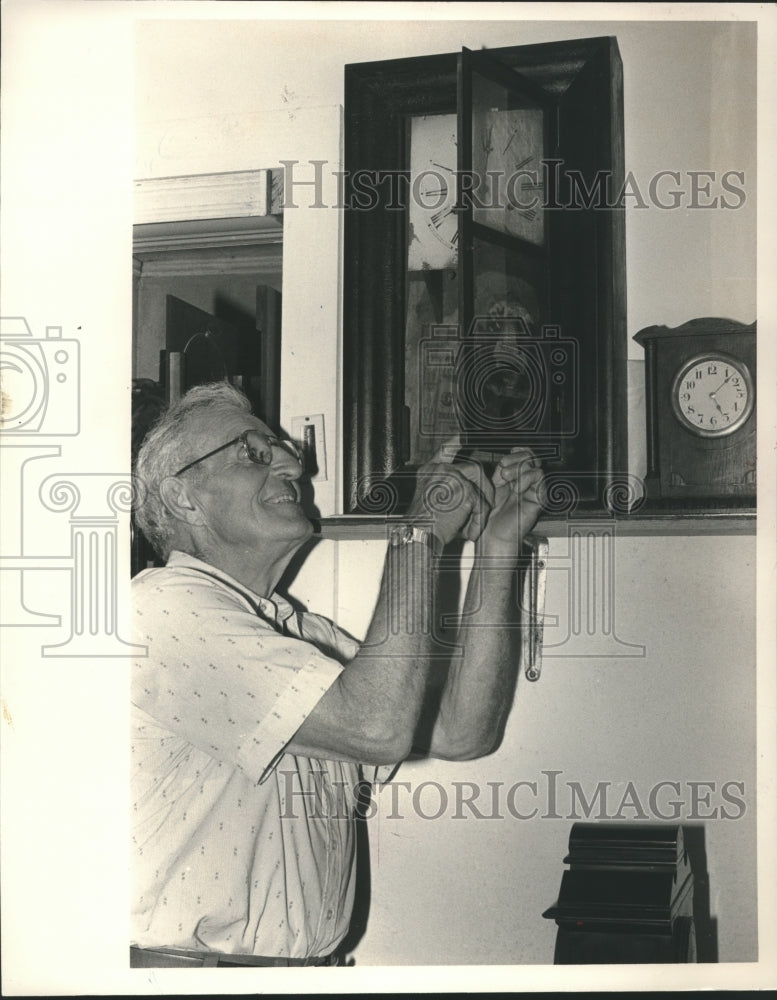 1985, Herman Stone, Alabama Watch Repairer - abna41750 - Historic Images