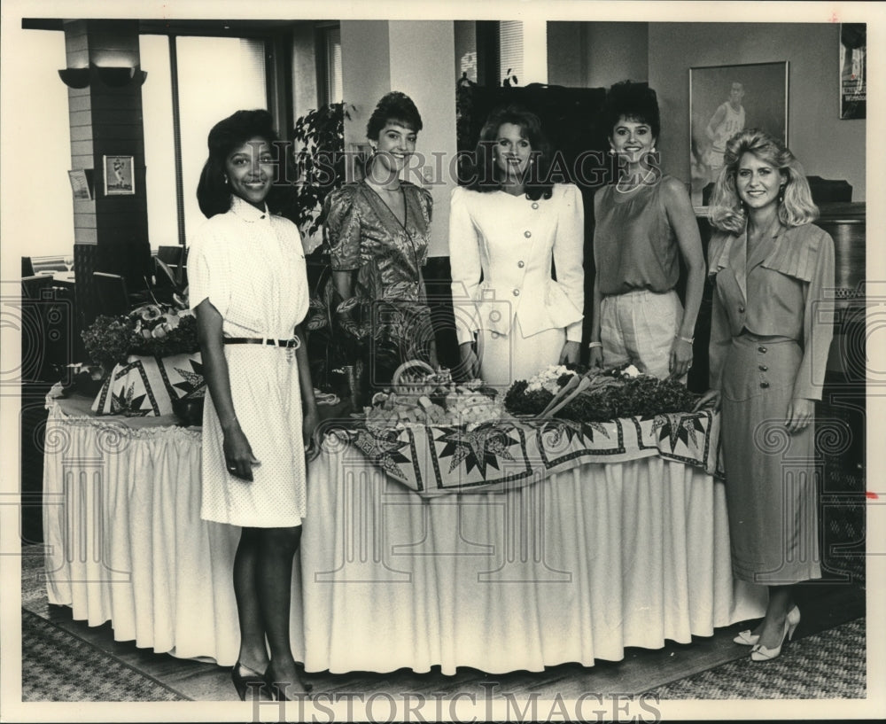 1990, Miss Alabama Contestants - abna41776 - Historic Images