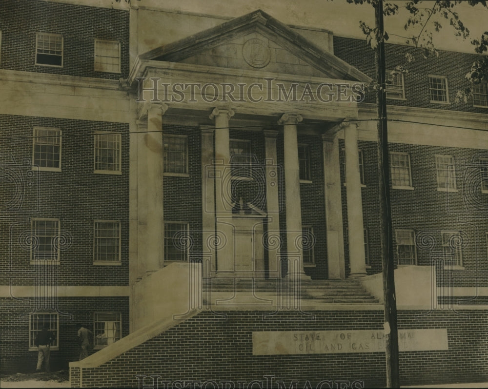 1961 Press Photo University of Alabama State Oil and Gas Board Building Exterior-Historic Images