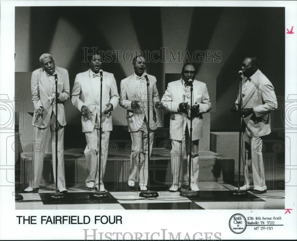 1990 Press Photo Singers The Fairfield Four - abna41945 - Historic Images