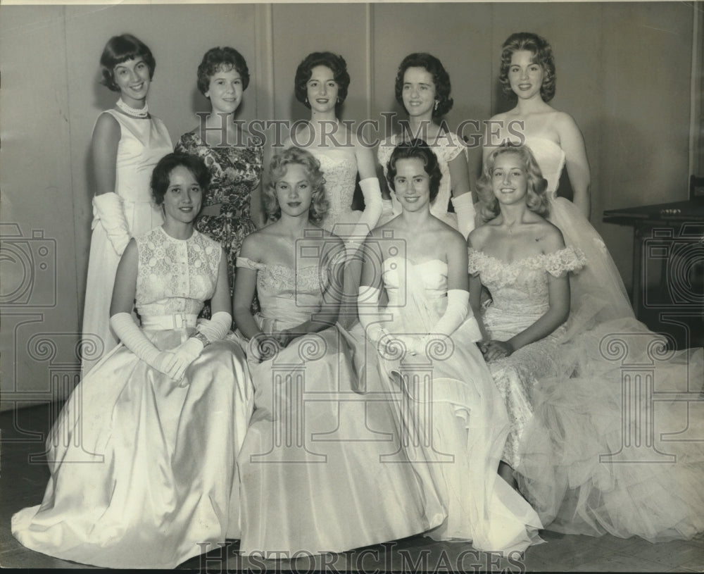 1961, Junior Miss Alabama Contestants - abna41987 - Historic Images