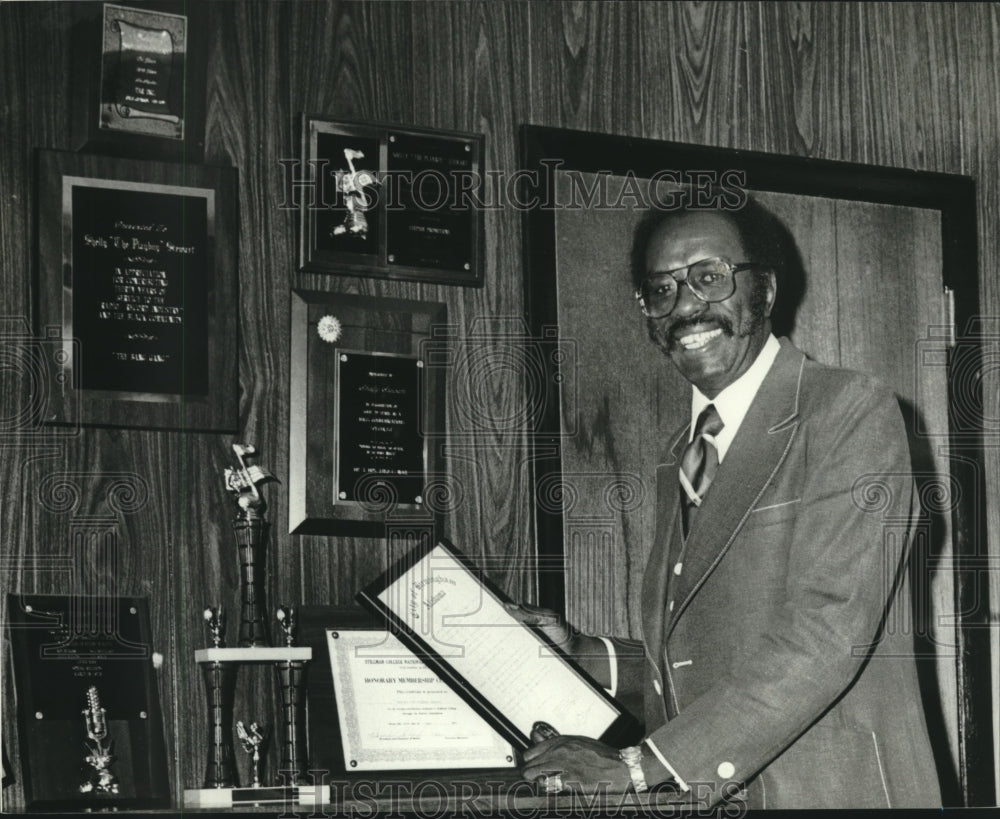 1978, Shelley Stewart, Alabama Radio Announcer - abna42001 - Historic Images