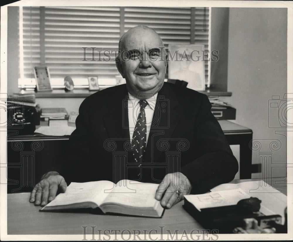 1957 Press Photo Judge Ralph Parker - abna42038 - Historic Images
