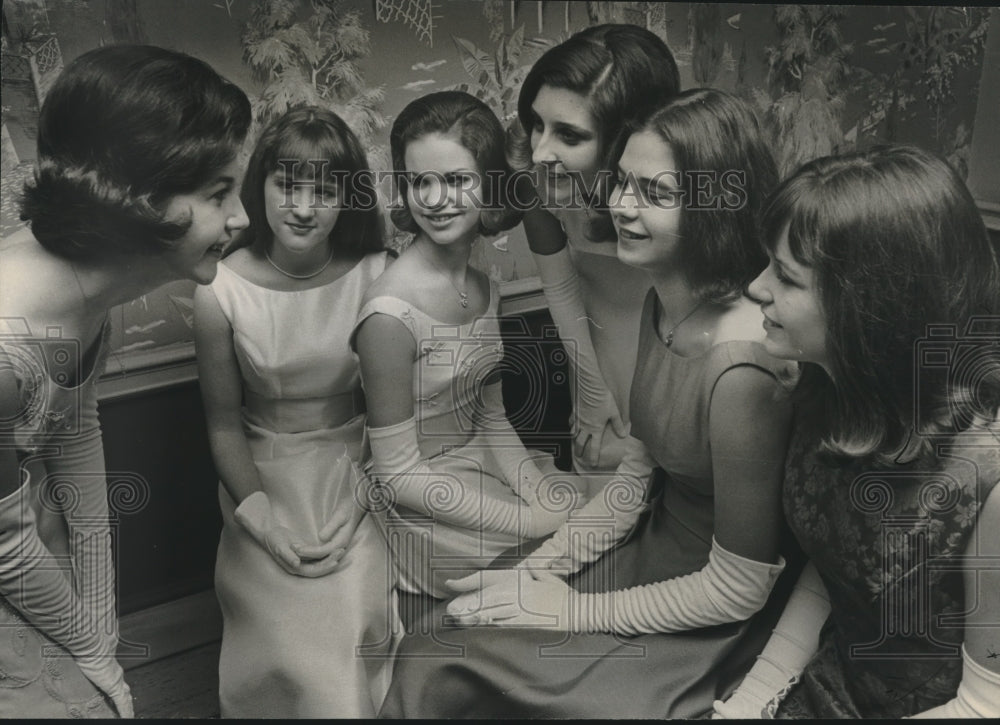 1967 Press Photo Junior Miss Alabama Contestants - abna42121 - Historic Images