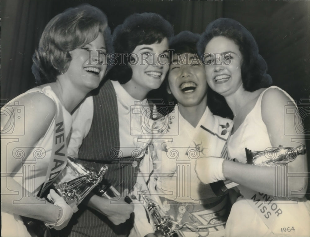 1964, Junior Miss Contest Winners from different States - abna42158 - Historic Images