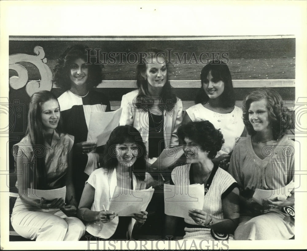 1980 Miss Alabama Contestants - Historic Images