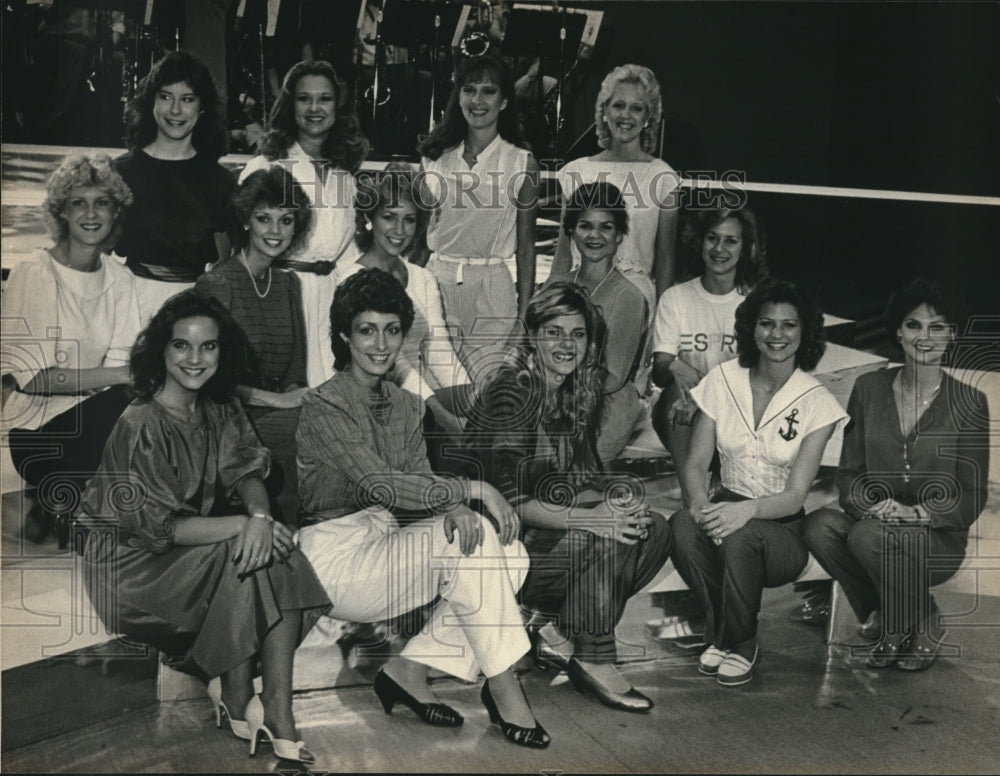 1983 Press Photo Miss Alabama Dance Group Women - abna42193 - Historic Images