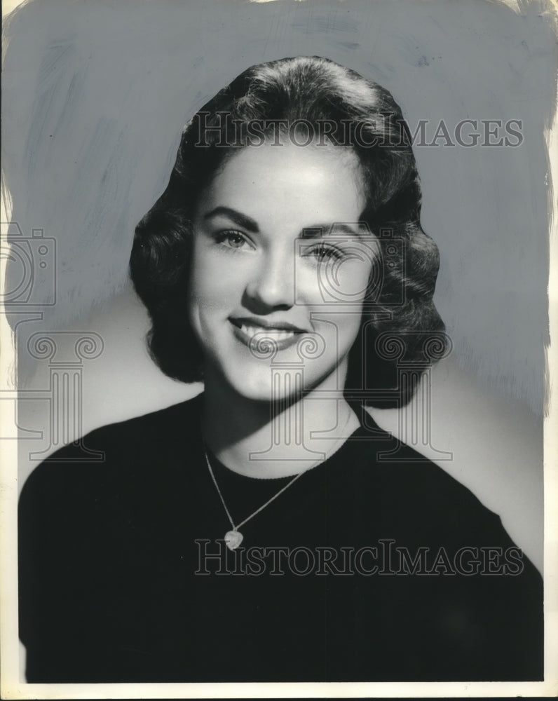 1962 Press Photo Terry Storey, Junior Miss Alabama Contestant of Birmingham - Historic Images