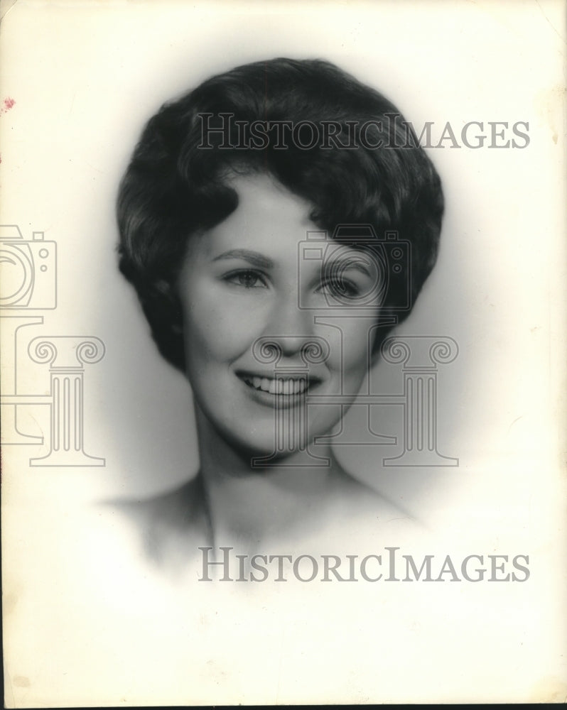 1962 Press Photo Linda Kay Smith, Junior Miss Alabama Contestant of Fairfax - Historic Images
