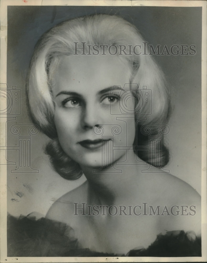 1962 Press Photo Margaret Joomer, Junior Miss Alabama Contest - abna42263 - Historic Images