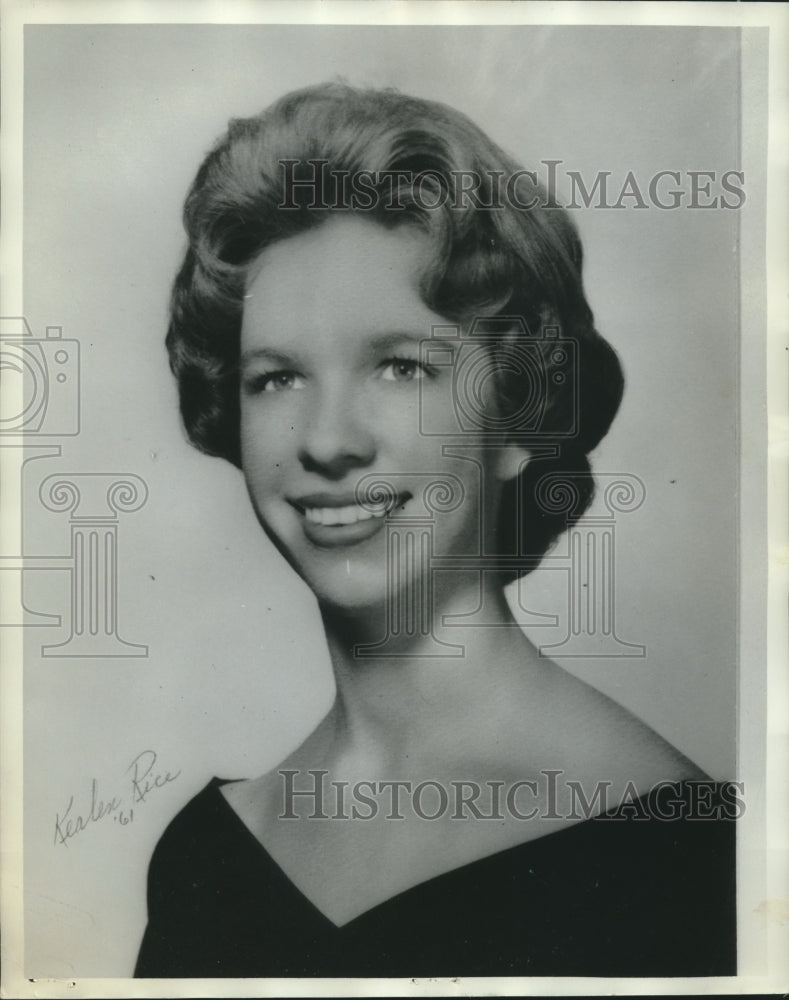 1962 Press Photo Joan Meocham, Junior Miss Alabama - abna42266 - Historic Images