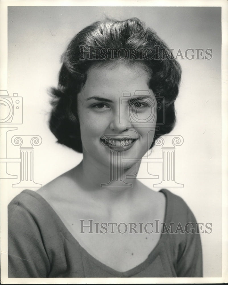 1962 Press Photo Dina Alston, Miss Alabama Contest - abna42268 - Historic Images