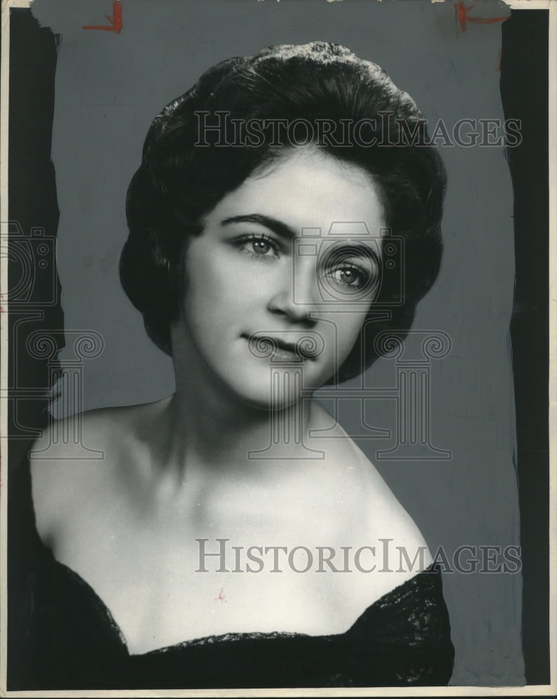 1962 Press Photo Diane Welden, Junior Miss Alabama Contestant - abna42272 - Historic Images