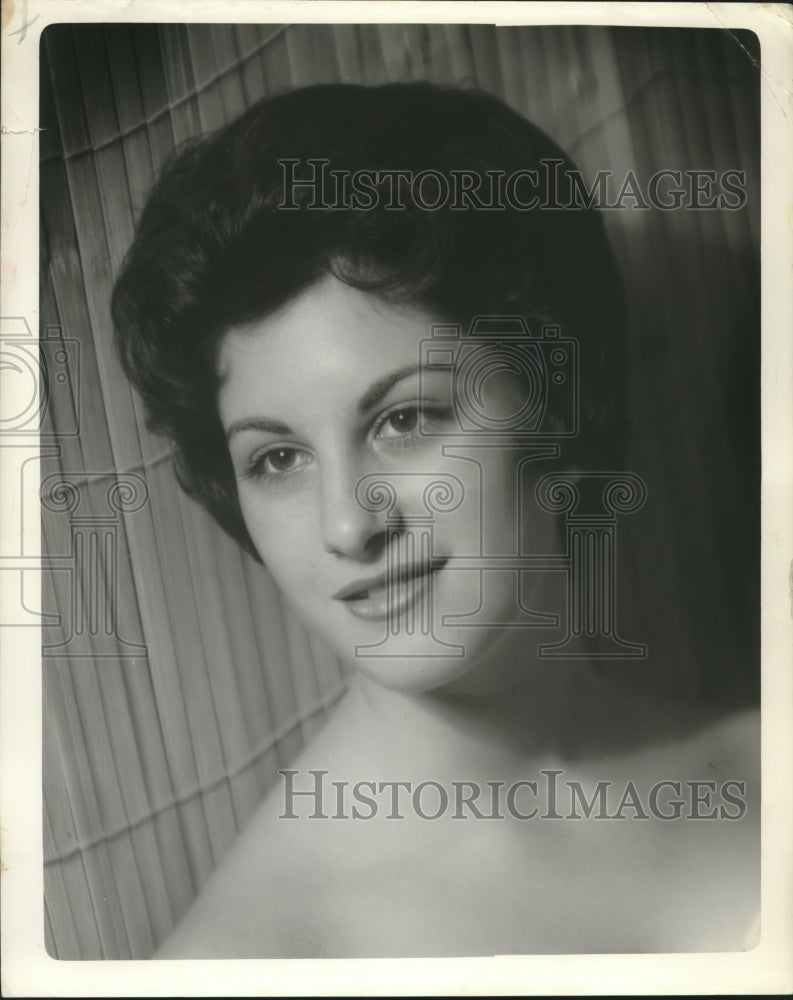 1961 Press Photo Carolyn Manas Of Birmingham Alabama Junior Miss Ala 1961 press photo carolyn manas of birmingham alabama junior miss ala
